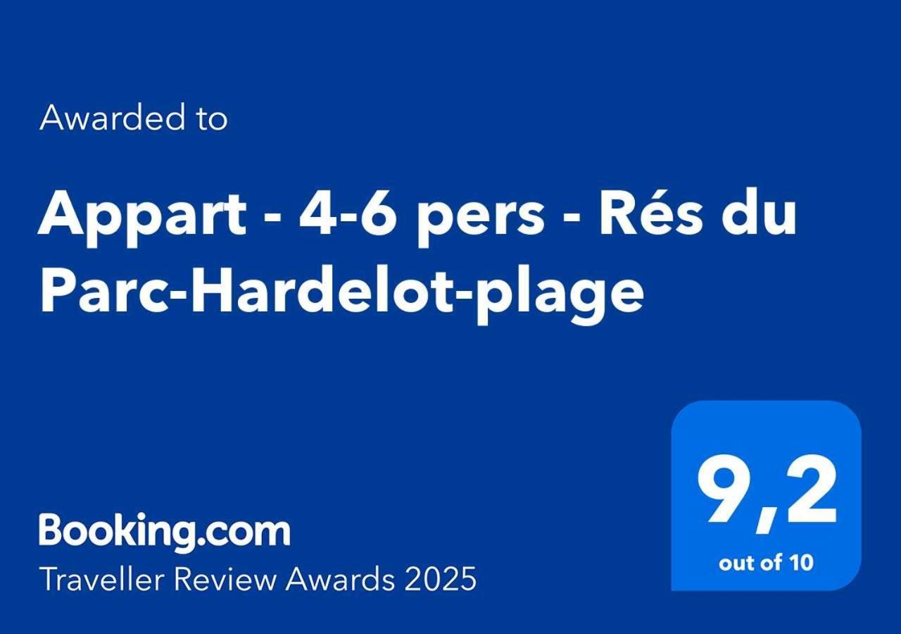 Appart - 4-6 Pers - Res Du Parc-Hardelot-Plage Kültér fotó